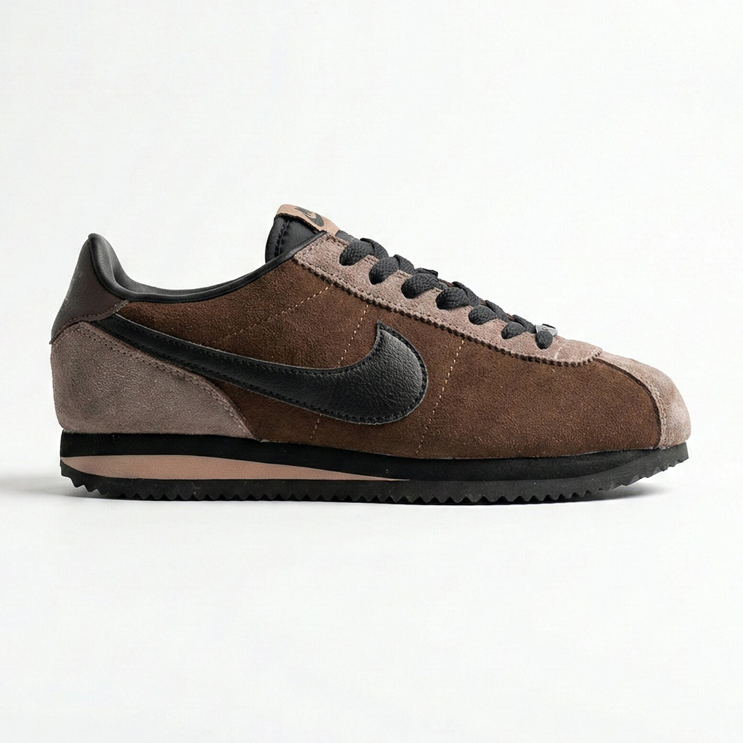 نایک کورتز قهوه‌ای مشکی ولوت Nike Cortez '23 Velvet Brown FJ5180-200