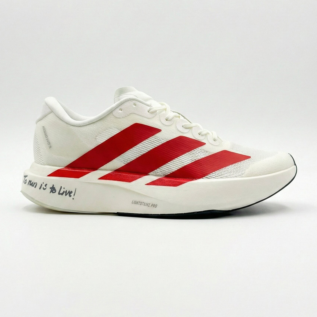 آدیداس آدیزیرو سفید قرمز adidas Adizero Evo SL JS1182